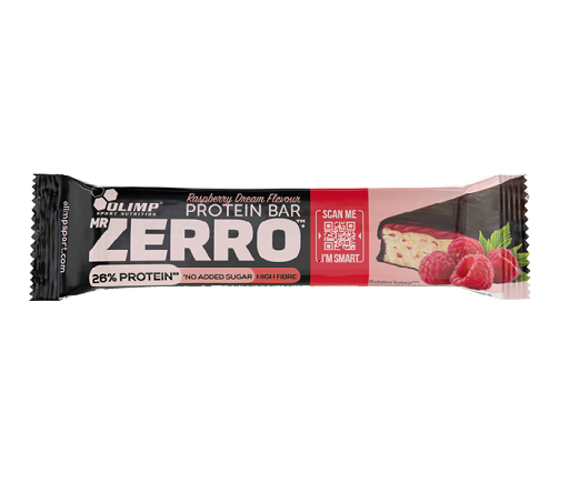 Olimp Mr Zerro proteīna batoniņš 25x50g Aveņu