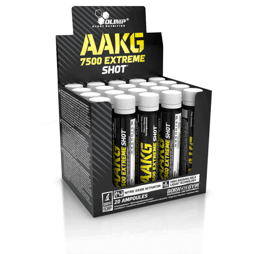 Olimp AAKG Extreme Shots (25 ml) - 20 ampulas greipfrūtu