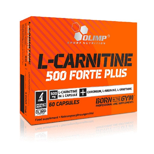 Olimp L-Carnitine 500 Forte Plus - 60 kapsulas