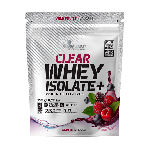 Olimp Clear Whey Isolate 350g tropu augļu