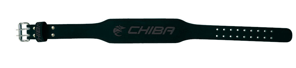 Chiba - 40810 - Leather belt black/black S