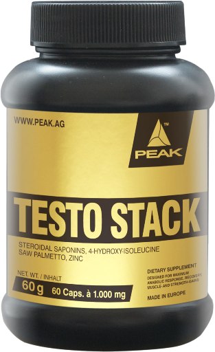 Peak Testo Stack - 60 kapsulas