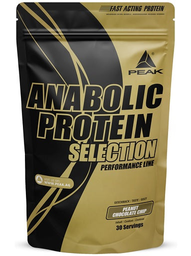 Peak Anabolic protein Selection 900g cepumi un krēms