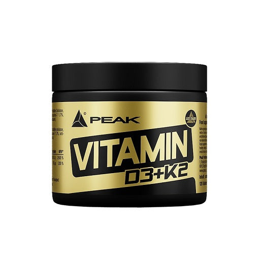 Peak Vitamin D3+K2 120 Tabl.