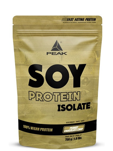 Peak Soy protein Isolate 750g Peanut Chocolate Chip