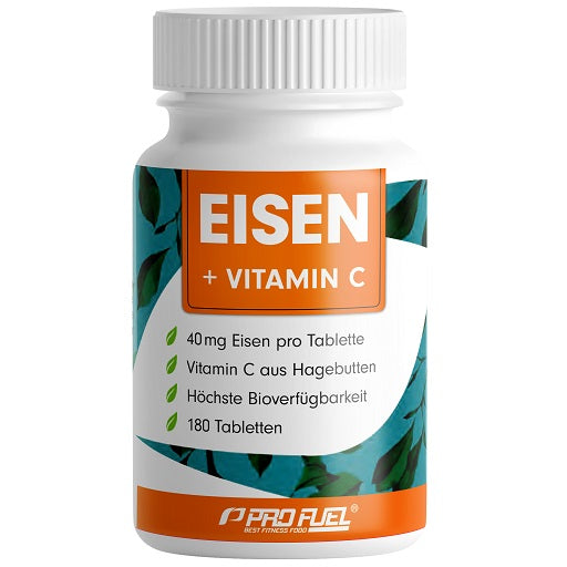 ProFuel EISEN + nat. Vitamin C 180 Tab.