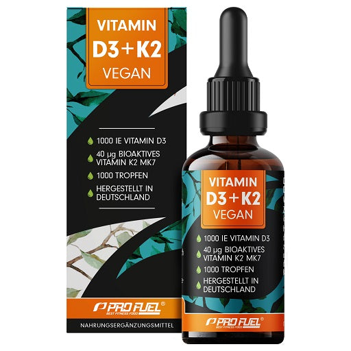 ProFuel Vitamīns D3+K2 Vegan Drops 30ml