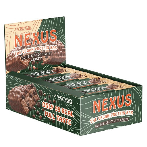 ProFuel Nexus batoniņi 12 x 30 g dubultā šokolādes kraukšķīga