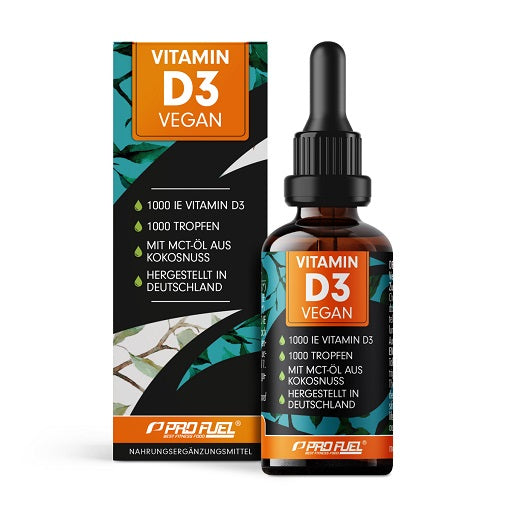 ProFuel D3 vitamīna pilieni vegāniski / 1000 pilieni (30 ml)