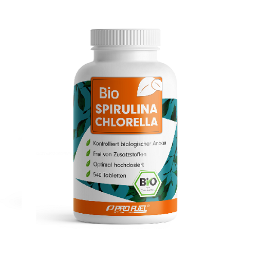 ProFuel Organic SPIRULINA & CHLORELLA 540 tablets