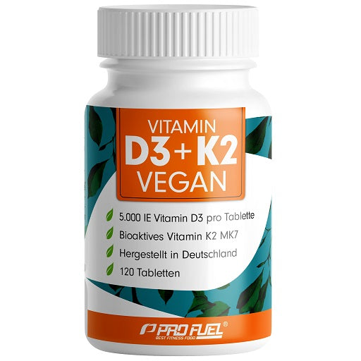 ProFuel Vitamīns D3 un K2 120 Tabl.