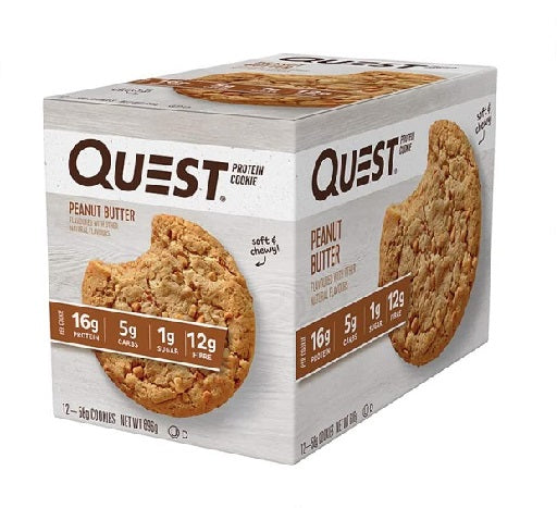 Quest Nutrition proteiN Cookie 12x50g dubultā šokolāde