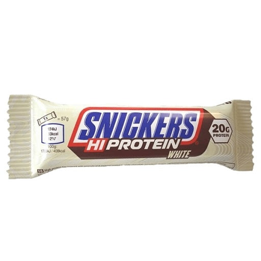 Snickers HI proteīns White Bar SINGLE 57g