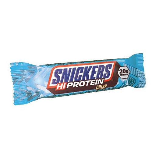 Snickers HI proteīna Crisp Batoniņš (12x55g) - Piena šokolāde