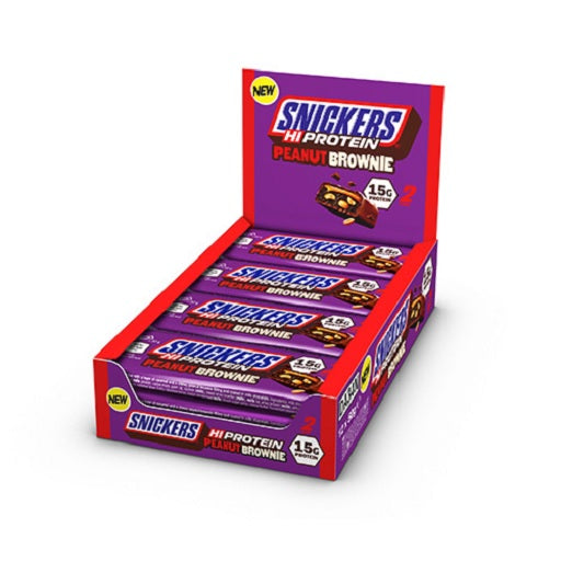 Snickers High protein Bar PEANUT BROWNIE 12 x 50g