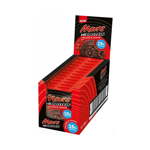 Mars High Protein Cookie 12x60g šokolāde un karamele