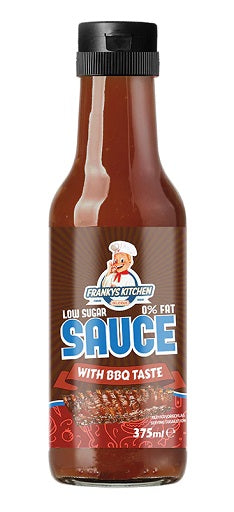 Frankys Bakery - Zema cukura mērce 375 ml BBQ