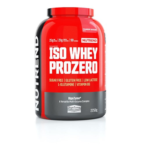 Nutrend ISO WHEY PROZERO 2250g baltā šokolāde