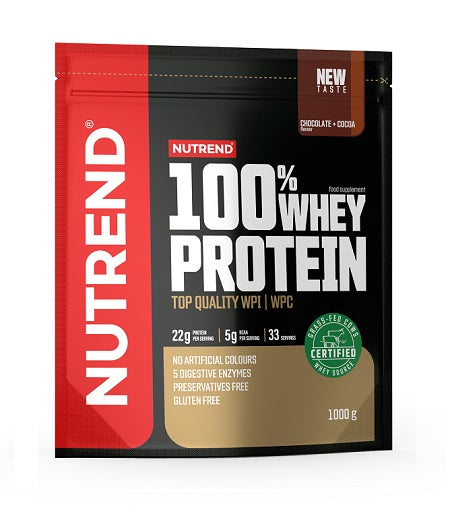 Nutrend 100% 1000g banana strawberry