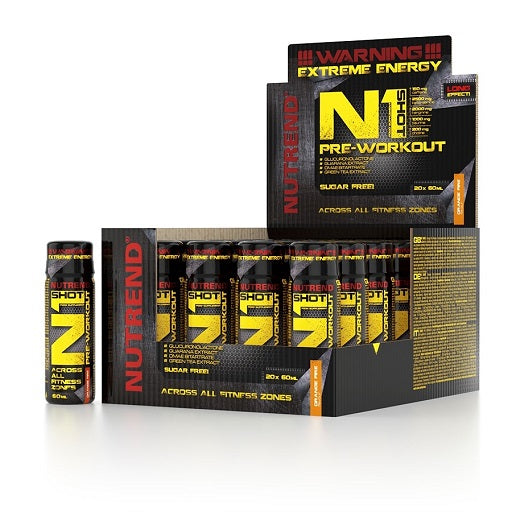 Nutrend N1 - Shots - 20x 60ml Orange Fire