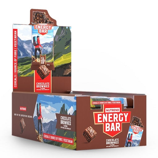 Nutrend Energy Batoniņš 20x60g Skābais Ķirsis+Apelsīns