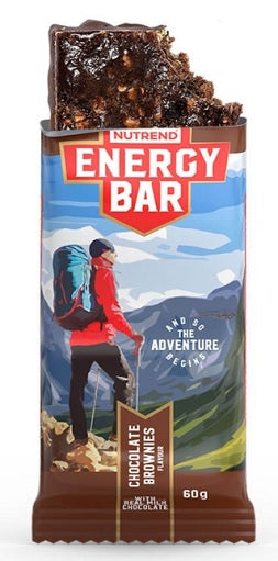 Nutrend Energy Batoniņš 20x60g Skābais Ķirsis+Apelsīns