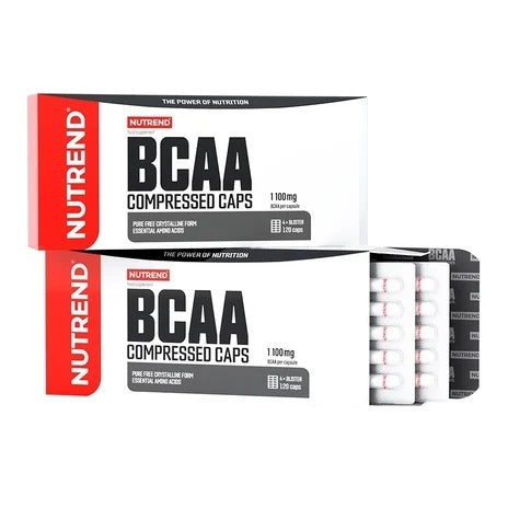 Nutrend BCAA Compressed Capsules - 120 Capsules