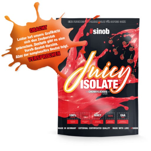 Sinob Juicy Isolate 1kg Cherry