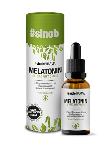 Sinob melatonīna pilieni 50 ml (1400 pilieni)