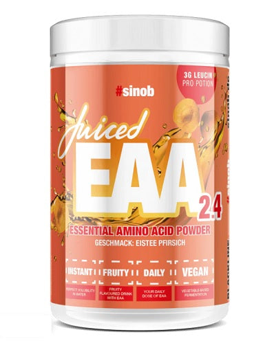 Sinob Juiced EAA 2.4 450g ledus tējas citrons