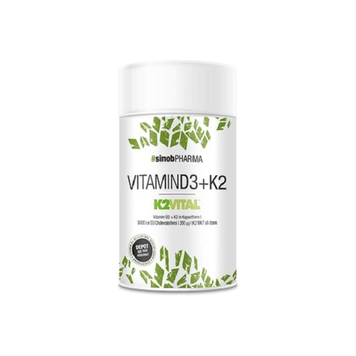 Sinob Vitamin D3 + K2 60 capsules