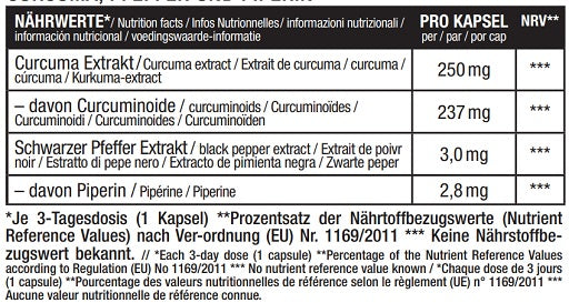 Sinob Curcumin 95% 60 capsules