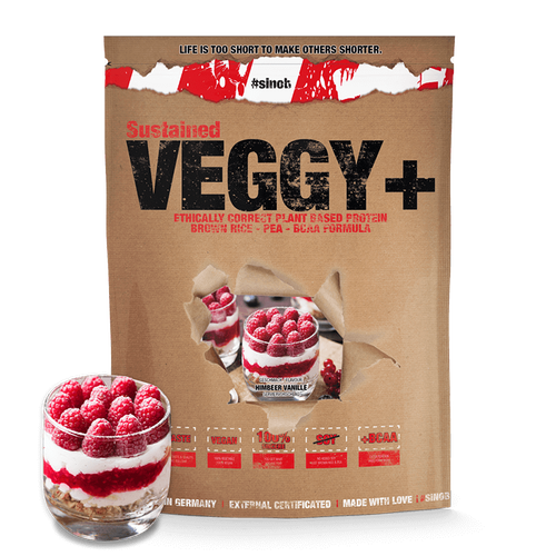 Sinob VEGGY + VEGAN proteīns 900G šokolādes braunijs