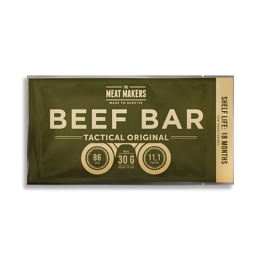 The Meat Makers Beef Jerky Tactical Bar 6x30g Original