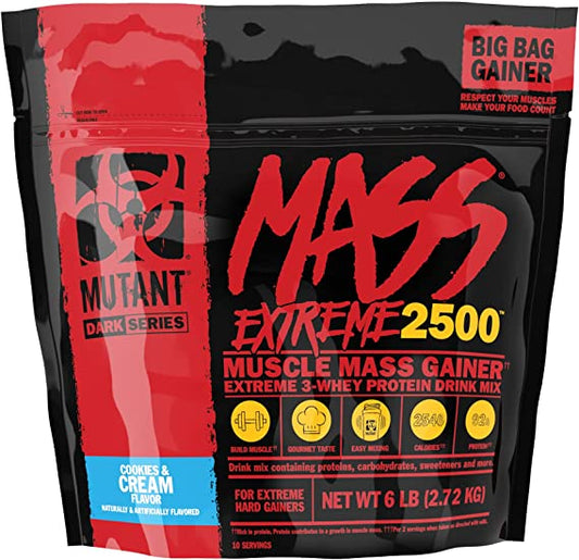 Mutant Mass XXXTREME 2500 - 2.72 kg Vanilla Ice Cream