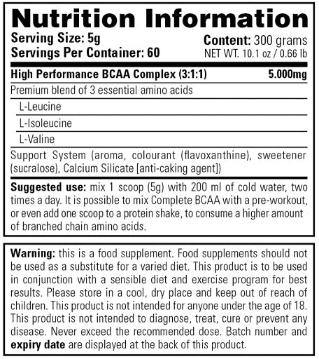 Stacker2 Complete BCAA 300g Fruit Punch