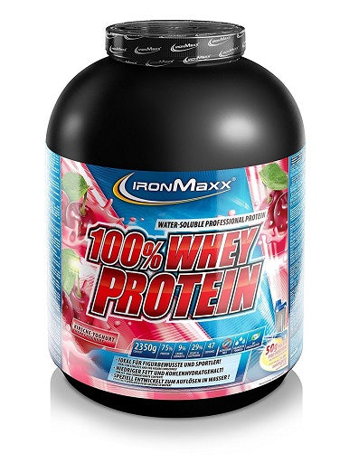 IronMaxx 100% - 2350g Zemeņu baltā šokolāde