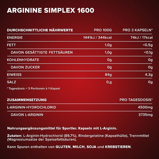 IronMaxx Arginine Simplex - 300 vāciņi