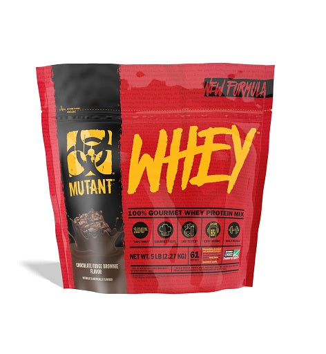 Mutant Whey 2000g (5 mārciņas) zemeņu krēms