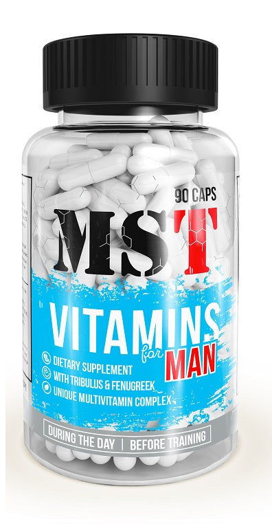 MST - Vitamīni MAN 90 kaps