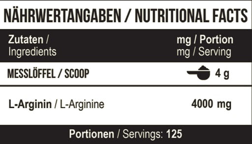 MST - Arginīns RAW 500g