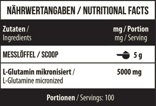 MST - Glutamīns 500g