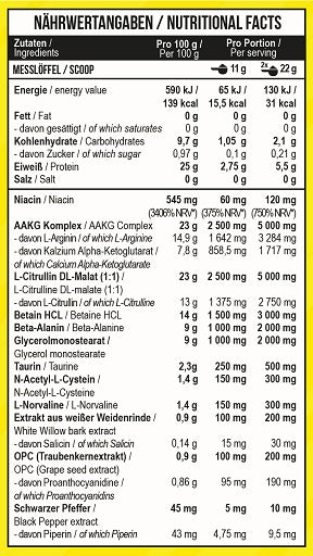 MST - Pump Killer 330g Mango-Maracuja