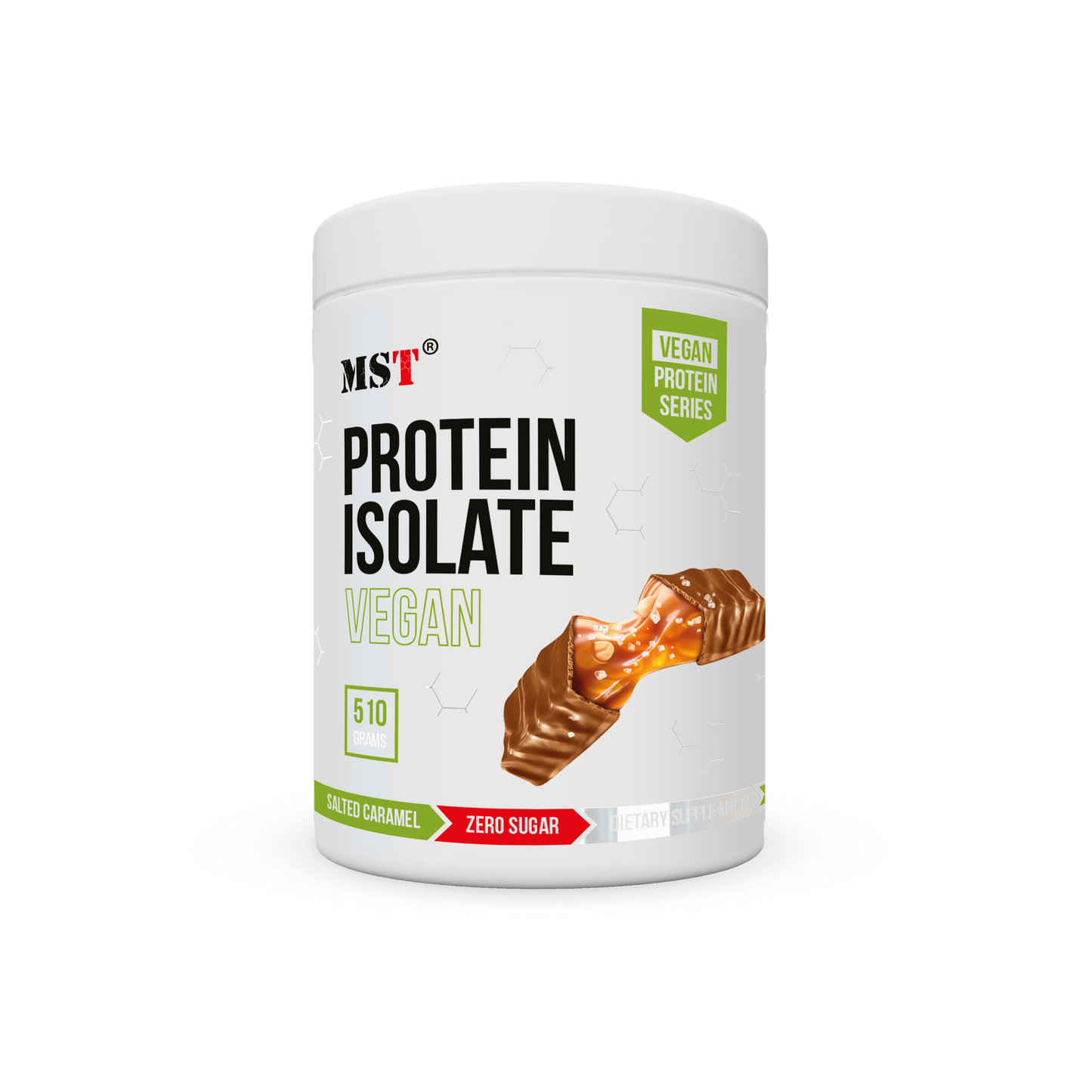 MST Vegan Mix protein Isolate 510g Dose Salted Caramel