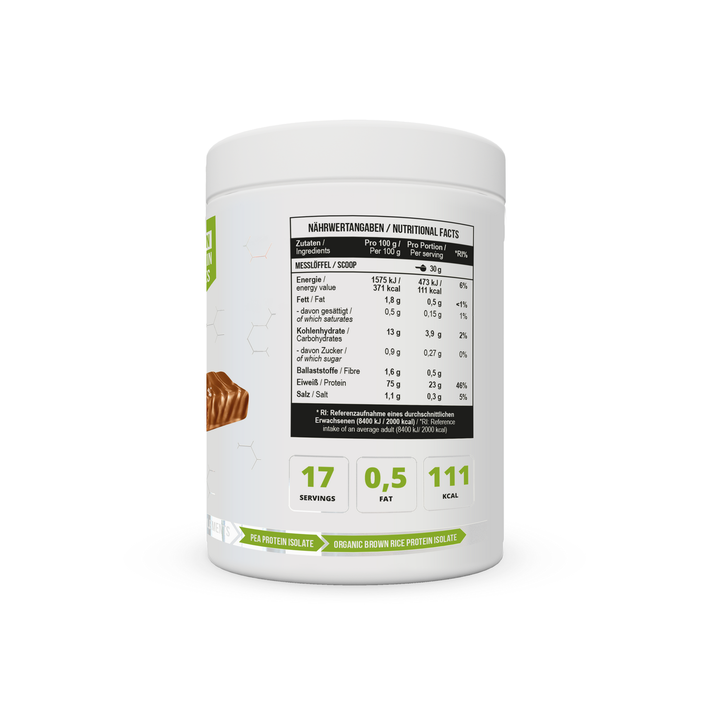 MST Vegan Mix Protein Isolate 510g Deva Vaniļa