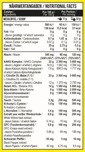 MST - Pump Killer 550g Fruit Punch