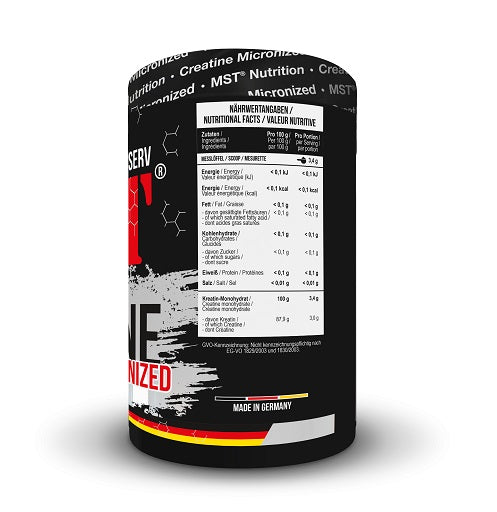 MST - kreatīna monohidrāts 500g