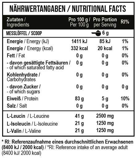 MST - BCAA Zero 600g Cucumber Lime