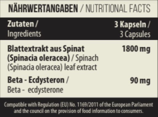 MST - Beta Ecdysterone 120 capsules