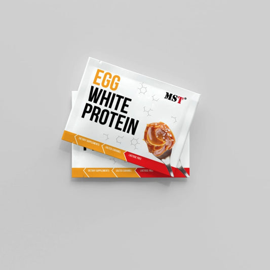 MST - EGG protein SAMPLES 10 x 25g Penaut Butter Caramel